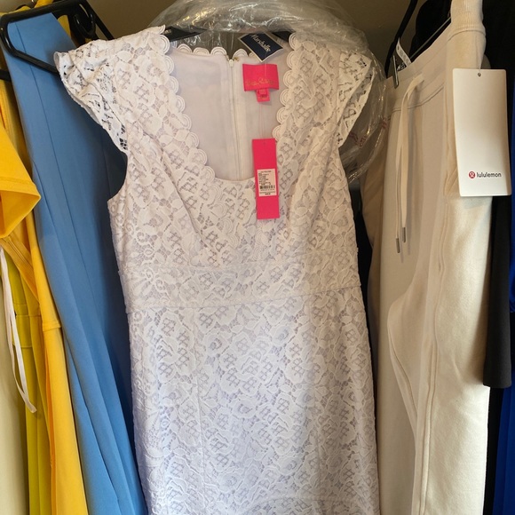 Lilly Pulitzer Dresses & Skirts - Lilly Pulitzer White Resort Marlyn Dress